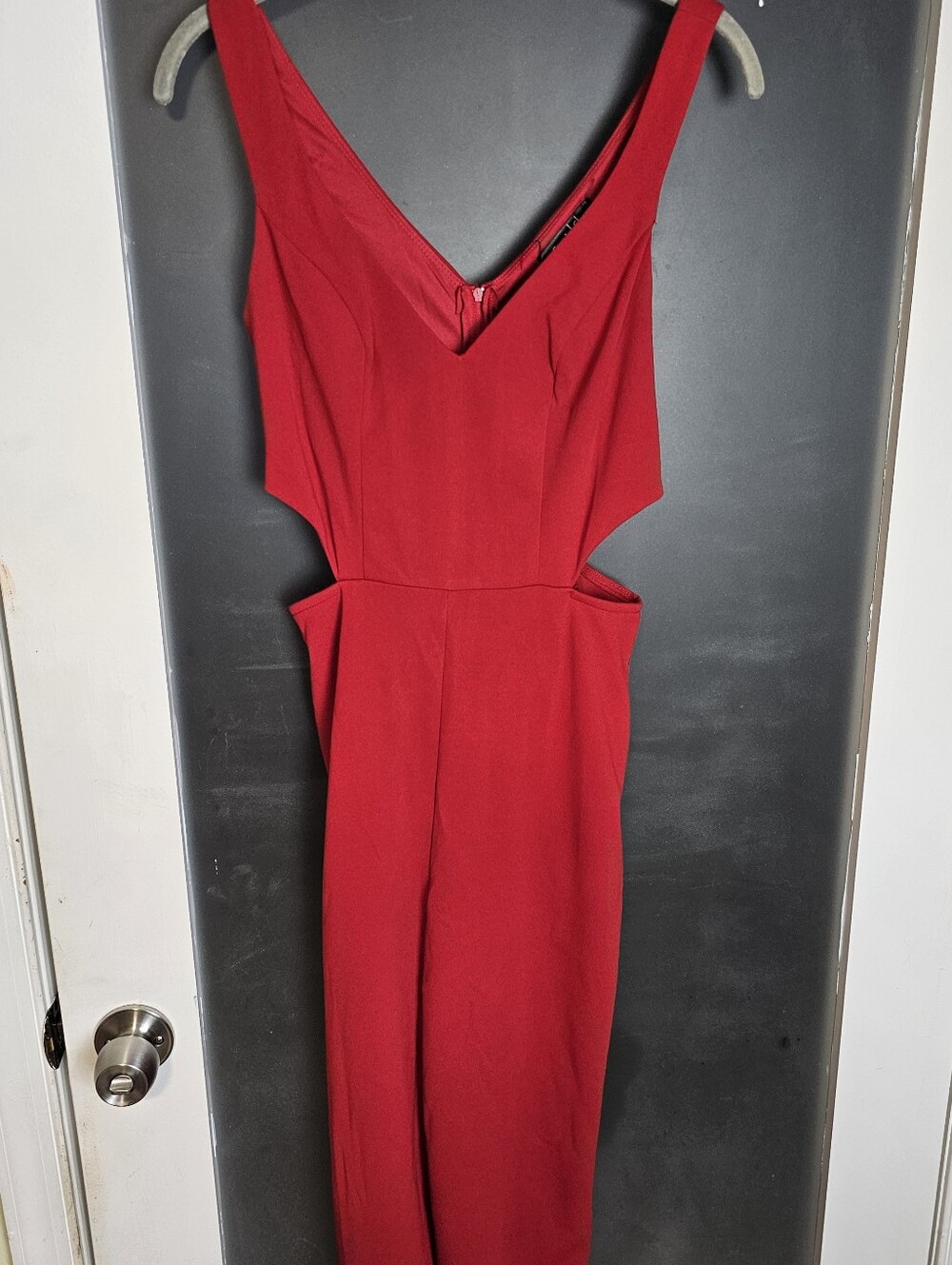 Crystal Sky Cut Out Wide Leg Jumpsuit